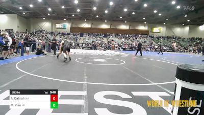 200 lbs Consi Of 16 #1 - Alex Cabral, Swamp Monsters vs Maxx Vian, New Plymouth