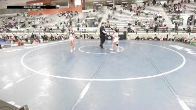 10U Girls - 90 lbs 1st Place Match - Elsa Vreeland, AK vs Madisen Whalen, HI
