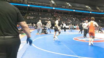 190 Class 4 lbs Cons. Round 2 - Cooper Hammontree, Platte County vs Owen Benson, Kickapoo