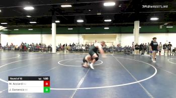 285 lbs Round Of 16 - Max Acciardi, NJ vs John Domencic, NC