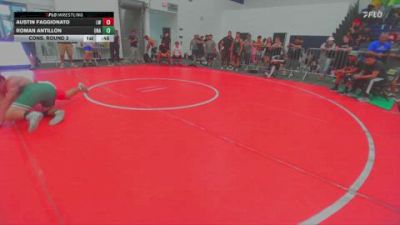 157 lbs Cons. Round 3 - Austin Faggionato, Lancers WC vs Roman Antillon, Unattached