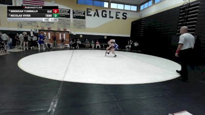 120 lbs Round Of 16 - Brendan Tummillo, Glastonbury vs Nicolas Vives, Trumbull