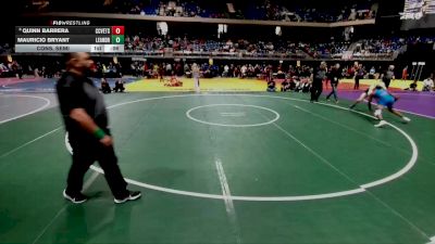 5A 157 lbs Cons. Semi - Quinn Barrera, Corpus Christi Veterans Memorial vs Mauricio Bryant, Leander