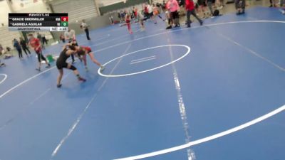 94-105 lbs Quarterfinal - Gabriela Aguilar, Wray Eagles vs Gracie Obermiller, HWA