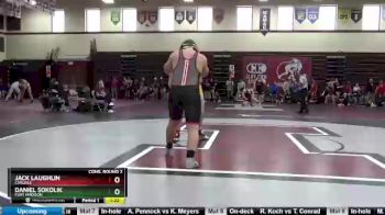 220 lbs Cons. Round 2 - Jack Laughlin, Carlisle vs Daniel Sokolik, Fort Madison