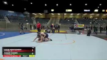 170 lbs Finals (8 Team) - Cache Montgomery, 3A La Pine vs Parker Hughes, 3A Harrisburg