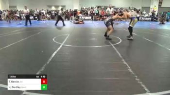 130 lbs Consi Of 8 #2 - Tatum Garcia, Jag Way WC vs Hunter Bentley, Fearless