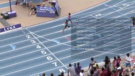 Youth Girls' 100m, Finals 9 - Age under 8