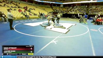 175 Class 3 lbs Champ. Round 1 - Zach Attebury, Belton vs Copper Dunn, North County