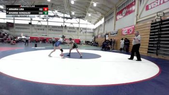 100 lbs Cons. Round 2 - Arianna Lira, Freedom vs Avianna Gonzalez, Castro Valley