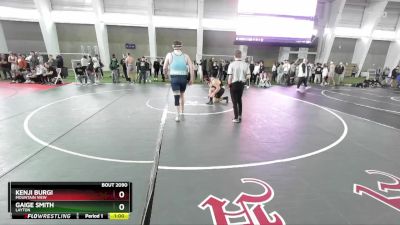 285 lbs Cons. Semi - Gaige Smith, Layton vs Kenji Burgi, Mountain View