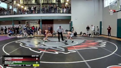 113 lbs Cons. Semi - Cassen Correggio, Don Bosco vs Rocco Lombardo, Malvern Prep