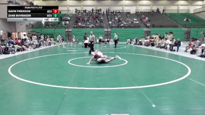 150 lbs 4th Wrestleback (16 Team) - Zane Bovenizer, West Forsyth vs Gavin Frierson, Archer