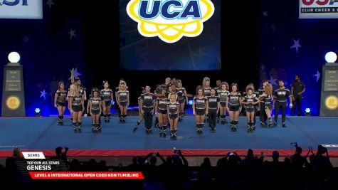 Top Gun All Stars - Genesis [2026 L6 International Open Coed Non Tumbling Semis] 2026 The Cheerleading Worlds