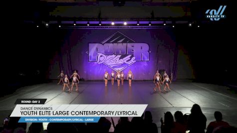 Dance Dynamics - Youth Elite Large Contemporary/Lyrical [2025 Youth - Contemporary/Lyrical - Large Day 2] 2025 Power Dance Grand Nationals