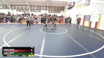 100 lbs Cons. Round 4 - Elexa Reyes, Spring Valley vs Vylet Smith, Desert Ridge High School