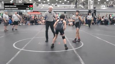 80 lbs Round 1 (4 Team) - Francis Bacon, Team Germantown vs George Howard, Revival White