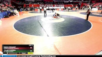 3A 138 lbs Quarterfinal - Tyler Guerra, St. Charles (East) vs Zach Stewart, Aurora (Marmion Academy)