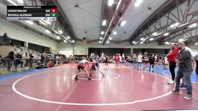131 lbs Rr Rnd 7 - Logan Walsh, Washington Twp. Minutemen MS vs Mykola Hlushak, Revolution Wrestling Club