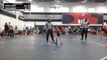 50/55 1st Place Match - Leon Niemiera, Cobra Wrestling Club vs Brody Purvis, White Knoll Wrestling Club