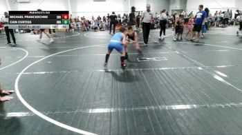 82/87 Round 1 - Michael Franceschini, Slate Wrestling Academy vs Cain Curtiss, Roundtree Wreslting Academy