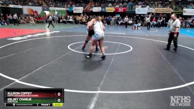 185G 5th Place Match - Kelsey Charlie, Kwethluk vs Allison Coffey, South Anchorage High School