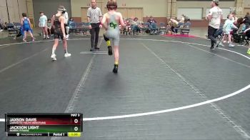 80-84 lbs Round 3 - Jackson Light, Morris Fitness vs Jaxson Davis, LaFayette Youth Wrestling