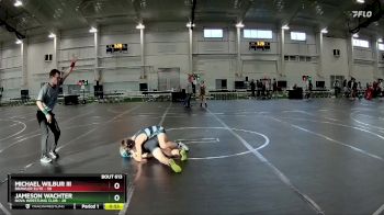 88 lbs Round 3 - Michael Wilbur Iii, Brawler Elite vs Jameson Wachter, NOVA Wrestling Club