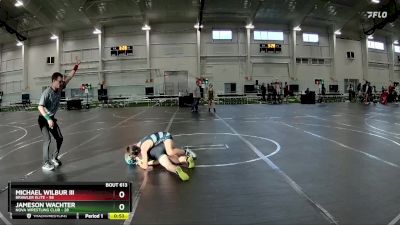 88 lbs Round 3 - Michael Wilbur Iii, Brawler Elite vs Jameson Wachter, NOVA Wrestling Club