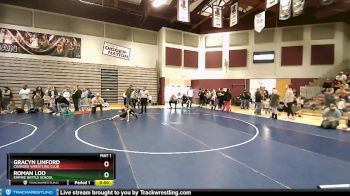 46 lbs Cons. Round 2 - Gracyn Linford, Charger Wrestling Club vs Roman Loo, Empire Battle School