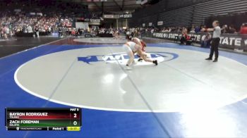 1B/2B 170 Cons. Round 2 - Zach Foreman, Kalama vs Bayron Rodriguez, Toledo