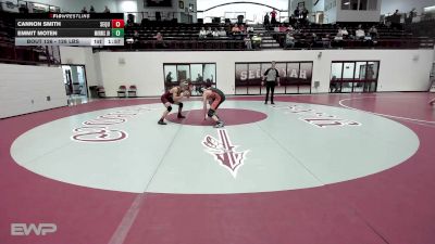 126 lbs Rr Rnd 3 - Cannon Smith, Sequoyah Tahlequah JH vs Emmit Moten, Morris JH/HS Wrestling