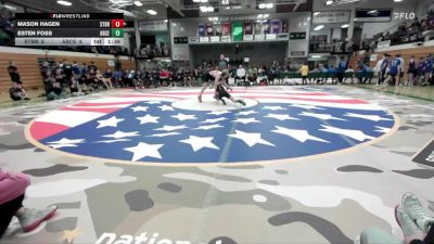 120 lbs Placement Matches (8 Team) - Mason Hagen, Sturgis Brown vs Esten Foss, Aberdeen Central