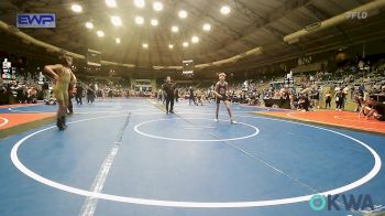 92 lbs Consi Of 4 - Ian Kilgore, Eufaula Ironheads Wrestling Club vs Isaac Pratt, Broken Arrow Wrestling Club