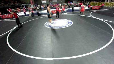 215 lbs Champ. Rd Of 32 - O'dell Jones, Clovis West High School Wrestling vs Kaden Cryer