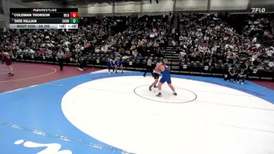 3A 285 lbs Semifinal - Coleman Thorson, Richfield vs Tate Killian, Canyon View