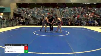 160 lbs Consolation - Diego Felix, Layton Christian vs Rope Harrison, Cleveland