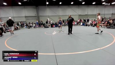 157 lbs Placement Matches (8 Team) - Kael Voinovich, Iowa vs Dominic Serio, Illinois