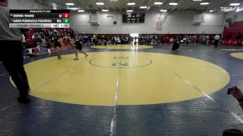 128 lbs Champ. Round 2 - Derek Wang, Dougherty Valley vs Aiden Punihaole-Figueroa, Willits