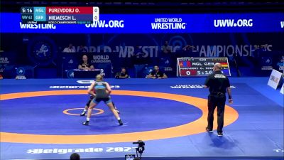 62 kg 1/4 Final - Orkhon Purevdorj, Mongolia vs Luisa Helga Gerda Niemesch, Germany
