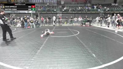 55 lbs Consi Of 4 - Cole Appello, Frost Gang vs Matteo Cigna, Saddle Brook