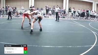 144 lbs Consi Of 32 #2 - Trevor Economos, Guardian Knights vs Stephen Gerlach, Red Mountain WC