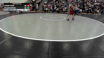 126 lbs Champ. Round 1 - Colson Kipping, Carrollton vs Tucker Layne, Lions Wrestling Academy