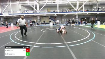 285 lbs Quarterfinal - Isaac Reid, Lock Haven University vs Grady Griess, Naval Academy