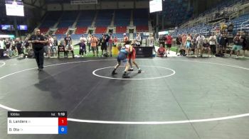 100 lbs Cons Semi - Gavin Landers, Iowa vs Dylan Ota, Texas