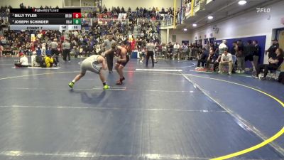 160 lbs Consy 7 - Billy Tyler, Brentsville-VA vs Joseph Schinder, Blair Academy-NJ
