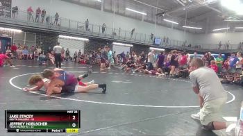 182 lbs Round 1 (16 Team) - Jake Stacey, Mid TN Maulers vs Jeffrey Hoelscher, Team Palmetto