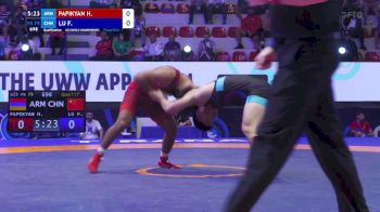 79 kg Qualif. - Hayk Papikyan, Armenia vs Feng Lu, China