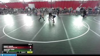 86-95 lbs Round 1 - Khivy Davis, Baraboo Wrestling Club vs Easton Tosh, Wisconsin