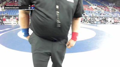 207 lbs Cons. Rd Of 16 - Marissa Crofoot, NY vs Sherlyn Solano, MO